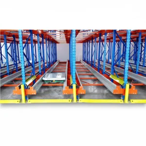 China Factory Remote Steel Multi-Layer Drive-Through Two-Way Shuttle Pallet Racking High-Density Warehouse Storage Automatic