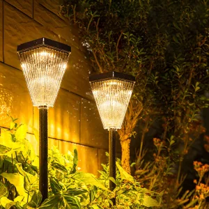 IP55 Waterproof Outdoor Landscape Decorative Yard Walkway Lighting Solar Lawn Lights