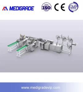 Disposable Inner Surgical Medical Ear-Loop Face Mask Machine