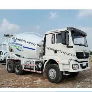Shacman H3000 6X4 Cement Mixer Truck 380HP Construction Mobile Heavy Duty Discharge Drum Mixing Concrete Truck