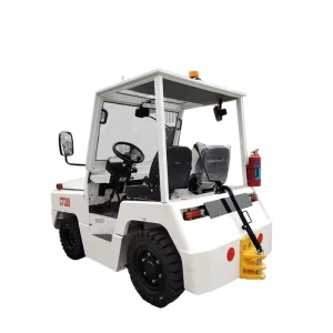 Manufacture Airport Cargo Luggage Baggage Tractor Diesel Electric Tow Tractor 20ton Ctd20 with Cabin
