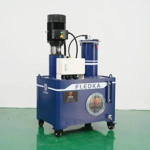 CNC Strong Chip Removal Fldka 30bar 4kw High Pressure Through Spindle Coolant Filtration System for Minimizing Machine Tool Downtime