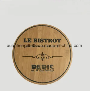 Premium Extra Large Bamboo Cutting Board with Handle for Pizza and Bread