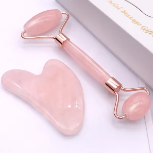 OEM Rose Pink Quartz Jade Roller