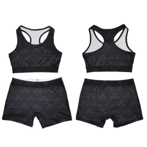 New Custom Sports Women's Breathable Bra Yoga Sets Quick Dry Plus Size Elastic Waist Sleeveless for Women Underwear