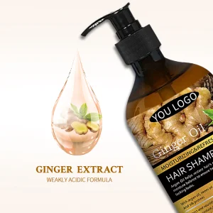 Organic Ginger Extract Shampoo Deep Cleansing &amp; Scalp Care