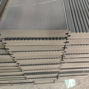 WPC Decking Wood Plastic Capped Hollow Composite Flooring Board Factory Price in China