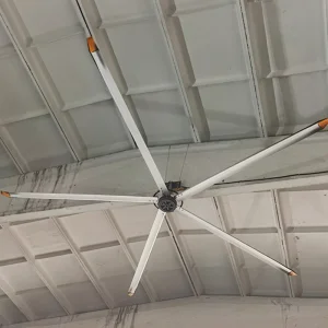 Industrial Grade Large Ceiling Fan with Remote Control Functionality