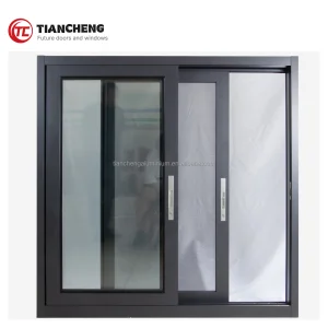 Soundproof Double - Glazed Sliding Aluminum Windows for Residential &amp; Commercial Spaces
