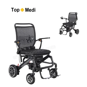 Luxury Carbon Fiber Power Wheelchair – Indoor/Outdoor, Lightweight &amp; Space-Saving