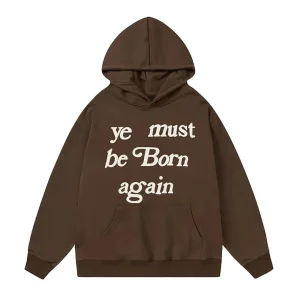 Unisex Oversized Graphic Fleece Hoodie