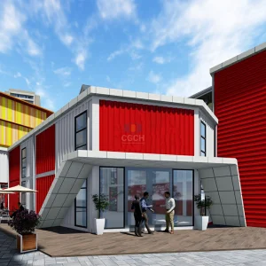 Container Office Solution with Standard Thickness, Guangdong Office Building