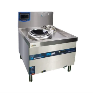 Stainless Steel Commercial Countertop Wok Induction Freestanding Cooker for Hotel