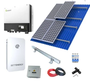 Sistema de Energía Solar Industrial 6-10kw 20kw