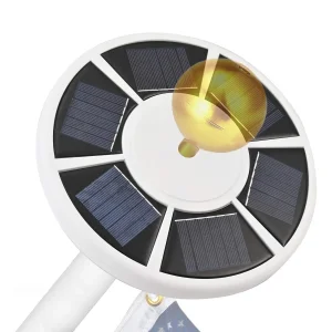 Solar Charing Landscape Lamp SMD LED Flagpole Light