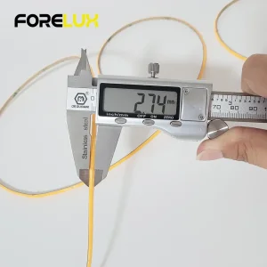 Mini Size 2.7mm PCB 480LEDs/M 24V 12V Low Voltage COB LED Dotless LED Light Strips