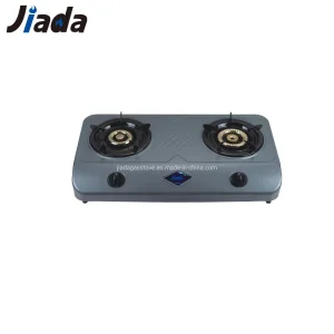 Jd-Ds087 Silver Stainless Steel Square Lightweight Body Luxury Appliances Kitchen Cooking Gas Stove