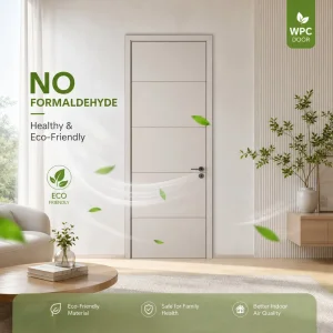 Israel Market 100% Water Proof PVC WPC Doors
