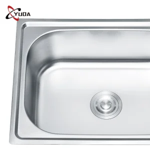 Sleek Modern Stainless Steel Corner Kitchen Sink for Efficient Space