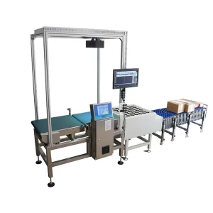 Hi Speed High Accuracy Weighing Dimension Bar Code Scanning Package Sort Warehouse Sorting Conveyor Belts