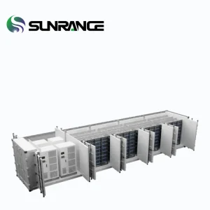 Sunrange Industrial &amp; Commercial 500kw 1000kw 2mwh Solar Bess Storage System Air Cooling LiFePO4 Battery Container Energy Storage System
