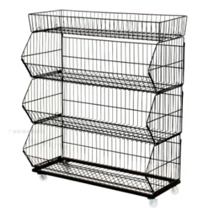 Miniso Supermarket Flat Panel Display Retail Display Racks