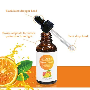 Korea Lady Liquid Facial Whitening Lightening Rejuvenation Face Lifting Vit C Serum