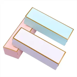OEM Custom Organic Skincare Packaging Boxes Empty Lip Gloss Boxes