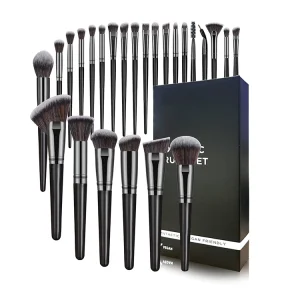 25Pcs Professional Makeup Brush Set