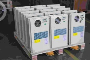 Solar Hybrid Energy Shelter DC Inverter Air Conditioner Cooling Solution