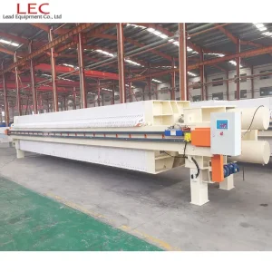 Wastewater Treatment Industry Automatic Plate and Frame Oil Filter Press Price