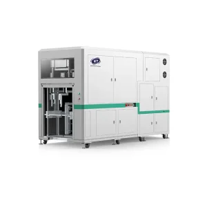Magnetic stripe laying machine