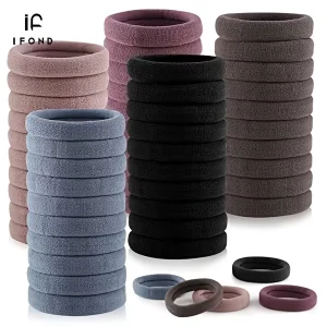 IFOND Factory Wholesale 100pcs Elastic Hair Ties