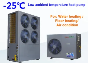 -25c Split Type Evi Air Source Heat Pump for Water and Floor Heating