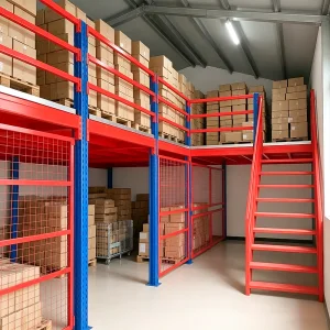 Warehouse Manual Access Mezzanine Loft Rack Industrial Steel Structure Storage Platform