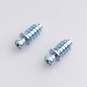 Furniture Hidden Shelf Bracket Supports Decorative Invisible Cam Lock Dowel Tapping Connector Screw for Cabinet