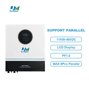 Jm 11kwh 22kVA Inversor Híbrido Solar MPPT Sistema Conectado a la Red Solución de Energía Solar para Hogar y Negocios