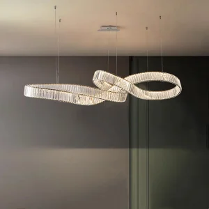 Minimalist Luxury Crystal Chandelier