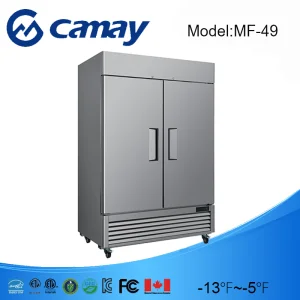 Refrigerador Vertical de Exibição Profunda Comercial