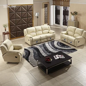 Leather Sofa Set