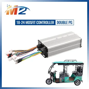 Aluminum Alloy 18tubes Brushless DC 48V/60V 800W Motor Controller for Electric Scooter