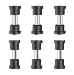 Ezgo TXT Complete Leaf Spring Kit - 12 Rubber Bushings 6 Metal Sleeves