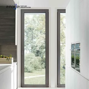 Cheap Price Thermal Break Insulated Aluminium Doors Interior Glass Aluminum Casement Door