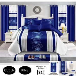 24-Piece Bedding Set