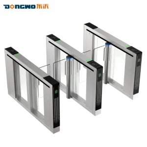 2026factory Durable Smart Fast Speed Swing Automatic Used for Industrial Gym Office Building Cinema Test Center Automatic Electric Boom Flap Speed Barrier Gate