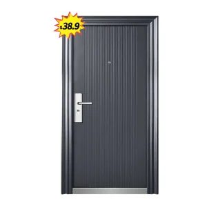 Dutch Home Composite Gate Iron Front Metal Steel Models House Entry Doors Exterior Door Security for Villa