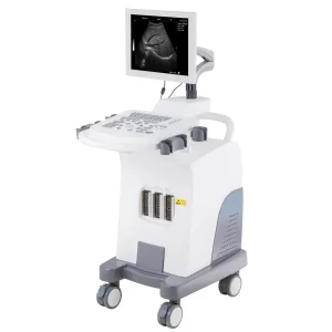 Black and White PC Platform Full-Digital Trolley Ultrasound Diagnostic System