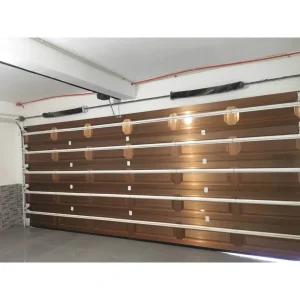 Remote Control Flip Garage Door: Aluminum Alloy with Infrared Safety Sensor