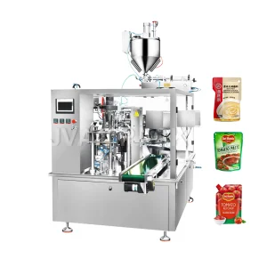 Gd-200 Auto Premade Stand-up Pouch Liquid Collagen Honey Energy Gel Juice Sachet Filling Machine Liquid Given Bag Packing Machine