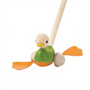 New Arrival Kids Wooden Pull-Toys &amp; Walkers Animal Hand Push Along Toddler Learning Toy Baby Walkers